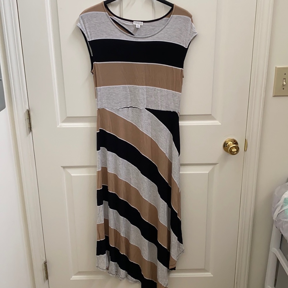 Asymmetrical Spense Dress